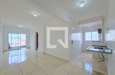 Apartamento para aluguel - nova mirim, 2 quartos,  56 m² - praia grande
