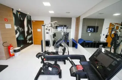 Apartamento para aluguel - guilhermina, 1 quarto,  56 m² - praia grande