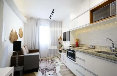 Apartamento para aluguel - mercês, 1 quarto,  40 m² - curitiba