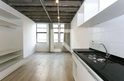 Kitnet / stúdio para aluguel - centro, 1 quarto,  26 m² - são paulo
