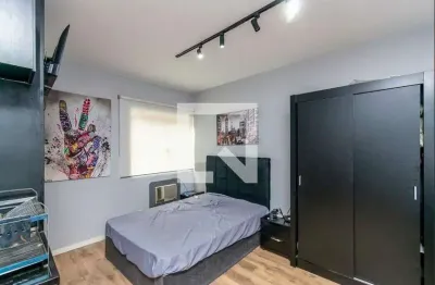 Kitnet / stúdio para aluguel - ramos, 1 quarto,  18 m² - rio de janeiro