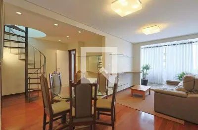 Cobertura para aluguel - anchieta, 3 quartos,  186 m² - belo horizonte