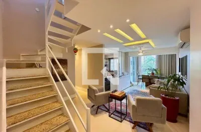 Cobertura para aluguel - laranjeiras, 3 quartos,  198 m² - rio de janeiro