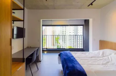 Kitnet / stúdio para aluguel - brooklin, 1 quarto,  39 m² - são paulo