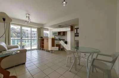 Apartamento para aluguel - recreio, 1 quarto,  50 m² - rio de janeiro