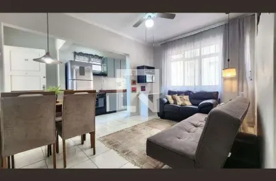 Apartamento para Aluguel - Boqueirão, 1 Quarto,  63 m² - Santos