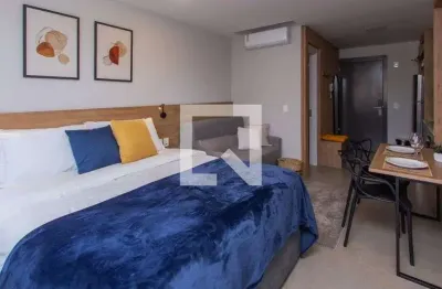 Kitnet / stúdio para aluguel - três figueiras, 1 quarto,  29 m² - porto alegre