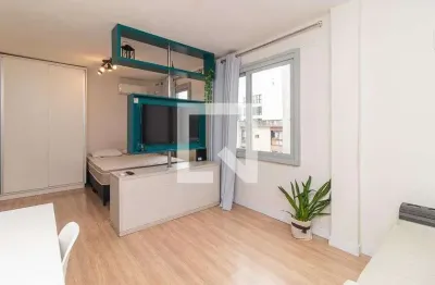 Apartamento para aluguel - centro histórico, 1 quarto,  28 m² - porto alegre