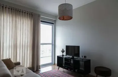 Apartamento para aluguel - ponta da praia, 1 quarto,  45 m² - santos