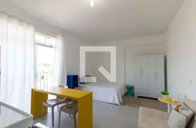 Kitnet / stúdio para aluguel - tingui, 1 quarto,  25 m² - curitiba