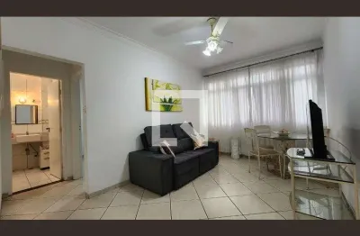 Apartamento para aluguel - boqueirão, 1 quarto,  59 m² - santos