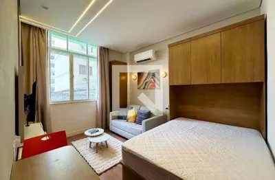 Kitnet / stúdio para aluguel - flamengo, 1 quarto,  25 m² - rio de janeiro