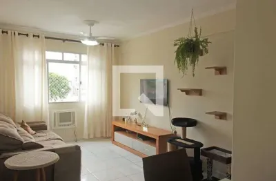 Apartamento para aluguel - campo grande, 2 quartos,  90 m² - santos