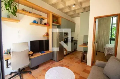 Apartamento para aluguel - brooklin, 1 quarto,  48 m² - são paulo