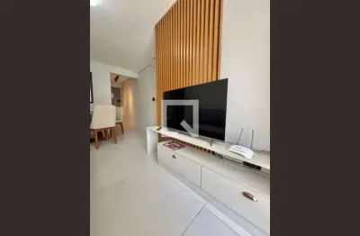 Apartamento para aluguel - vila caiçara, 1 quarto,  48 m² - praia grande