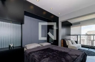 Kitnet / stúdio para aluguel - brooklin, 1 quarto,  29 m² - são paulo