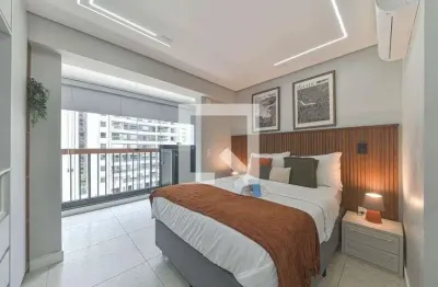 Kitnet / stúdio para aluguel - brooklin, 1 quarto,  28 m² - são paulo