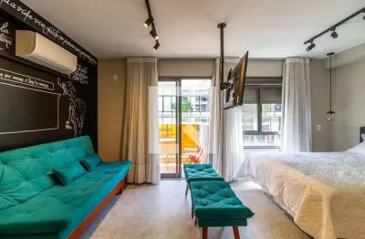 Kitnet / stúdio para aluguel - vila madalena, 1 quarto,  34 m² - são paulo