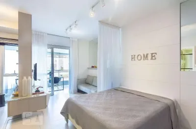 Apartamento com 1 quarto para alugar na Avenida Aratãs, Moema, São Paulo