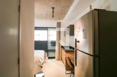 Kitnet / stúdio para aluguel - brooklin, 1 quarto,  35 m² - são paulo