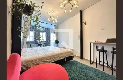 Apartamento para aluguel - centro, 1 quarto,  30 m² - florianópolis