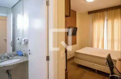 Kitnet / stúdio para aluguel - barcelona, 1 quarto,  18 m² - são caetano do sul