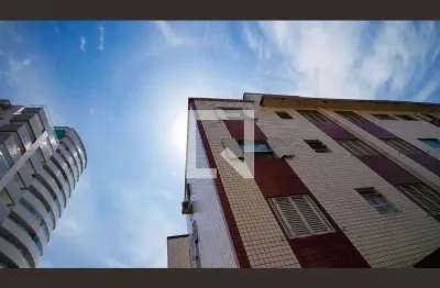 Kitnet / stúdio para aluguel - boqueirão, 1 quarto,  70 m² - praia grande