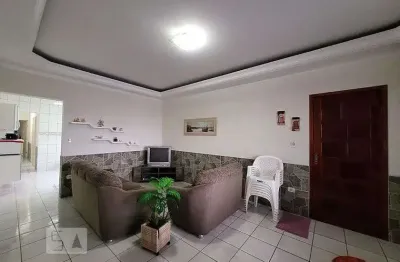Casa para Aluguel - Vila Caiçara, 2 Quartos,  158 m² - Praia Grande