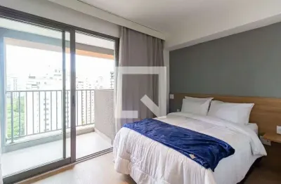 Kitnet / Stúdio para Aluguel - Brooklin, 1 Quarto,  27 m² - São Paulo