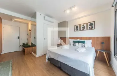 Kitnet / Stúdio para Aluguel - Brooklin, 1 Quarto,  28 m² - São Paulo