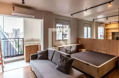 Kitnet / Stúdio para Aluguel - Santa Cecília, 1 Quarto,  28 m² - São Paulo