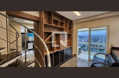 Cobertura para Aluguel - Boqueirão, 2 Quartos,  96 m² - Santos