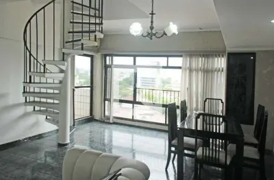 Cobertura para Aluguel - Vila Matias, 3 Quartos,  285 m² - Santos