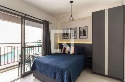 Kitnet / Stúdio para Aluguel - Santa Cecília, 1 Quarto,  24 m² - São Paulo