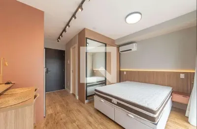 Kitnet / Stúdio para Aluguel - Brooklin, 1 Quarto,  24 m² - São Paulo
