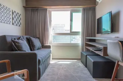 Kitnet / Stúdio para Aluguel - Moinhos de Vento, 1 Quarto,  55 m² - Porto Alegre