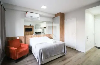 Kitnet / Stúdio para Aluguel - Moema, 1 Quarto,  26 m² - São Paulo