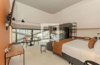 Kitnet / Stúdio para Aluguel - Santa Cecília, 1 Quarto,  42 m² - São Paulo