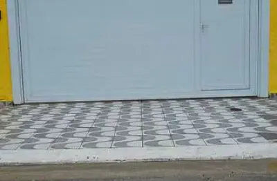 Casa em praia grande, caiçara, 3 quartos, 1 suíte, 3 vagas de garagem, 88m²