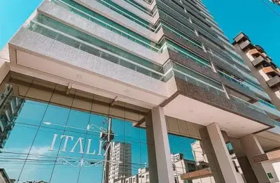 Apartamento no boqueirão, 3 dorm, 3 suítes, 2 vagas, vista ao mar, lavabo, 117m²
