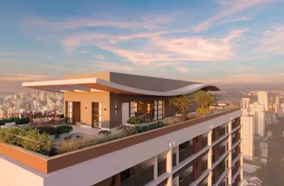 Lançamento higienópolis, apartamento com 73 m² de 02 suites e 01 vaga