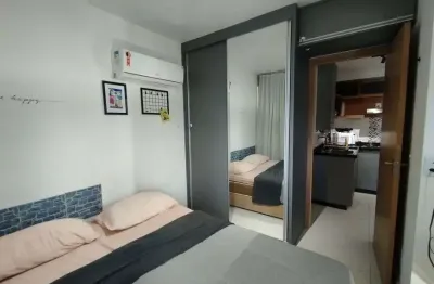 Aconchegante apartamento á venda - beira mar - mobiliado - barra de jangada