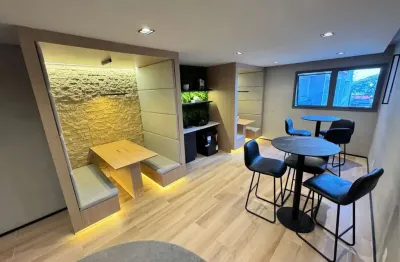 Apartamento em condomínio padrão para locação no bairro vila mariana, 1 dorm, 1 suíte, 29 m