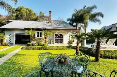 Maravilhosa e aconchegante residência à venda no bairro walachai em morro reuter