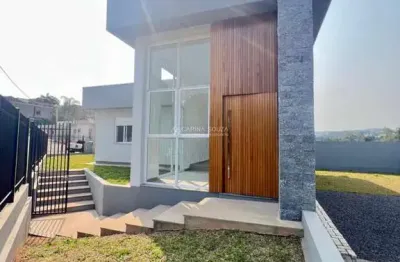 Casa plana de esquina, no bairro metzler em campo bom