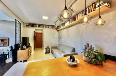 Apartamento no Centro de Novo Hamburgo: 2 dormitórios sendo 1 suíte, sala de estar e jantar integradas, semimobilido, 2 vagas, no residencial Pacífico.