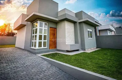 Casa à venda em são jaco, sapiranga - novos - pronto para morar