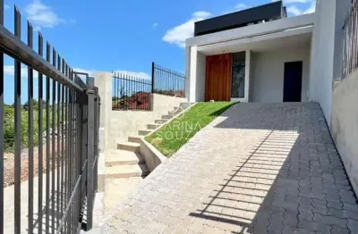 Casa com vista maravilhosa, em um dos loteamentos mais desejados de campo bom, no bairro firenze!