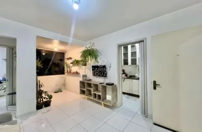 Apartamento no bairro ideal no edifício dom pedro, em novo hamburgo: 50m privativos, semimobiliado, elevador, vista panorâmica. e