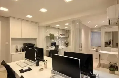 Escritório semimobiliado 120m² no centro de novo hamburgo | edifício diplomata | 2 banheiros | portaria 24h | alto padrão | aceita financiamento